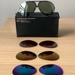 Porsche P’8000 Sunglasses (4 lenses)